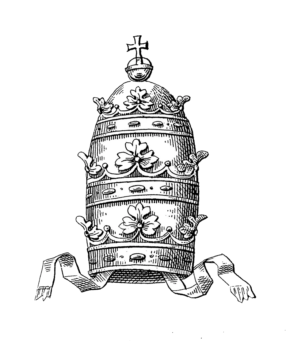 Hat Worn Senior Catholic Officials Called Miter